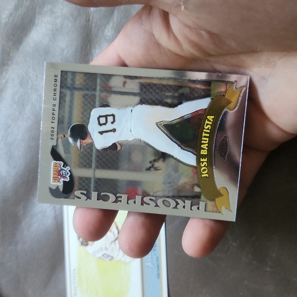 Jose Bautista Rookie Card + Allen Genter Card - Picture 2 of 6